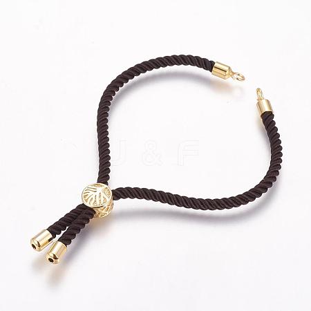 Nylon Cord Bracelet Making MAK-P005-02G-1