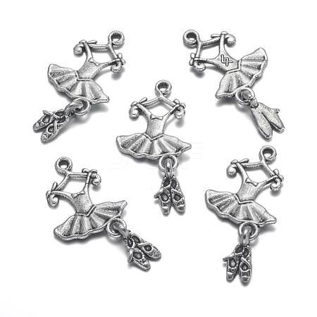 Metal Alloy Pendants PALLOY-A15490-N-1