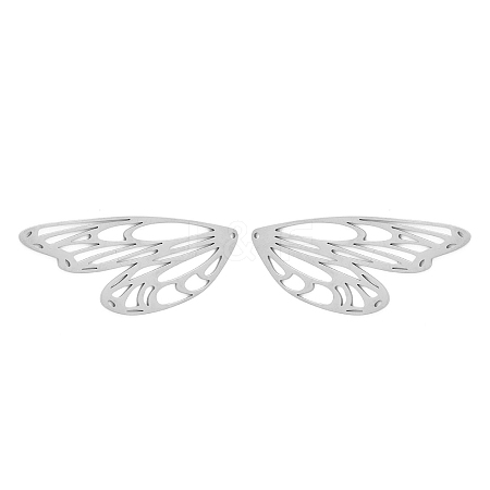 304 Stainless Steel Pendants LS-STAS-WH0033-06P-1