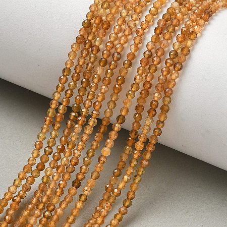 Natural Yellow Tourmaline Beads Strands GG-CBA5A1A-A05-02-1
