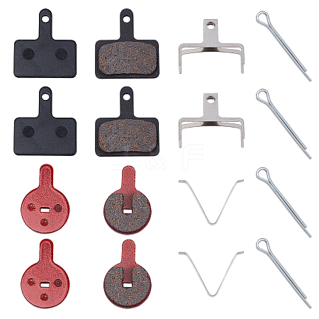 4 Sets 2 Style Copper Fibre Brake Blocks FIND-CA0002-47-1
