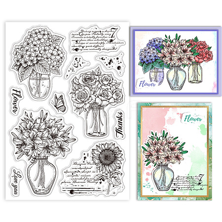 Custom PVC Plastic Clear Stamps DIY-WH0448-0572-1