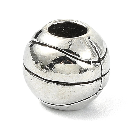 Sport Theme Alloy European Beads FIND-G113-07AS-02-1