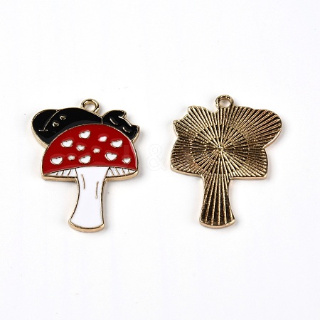 Zinc Alloy Enamel Pendants CW-TAC0001-07-1