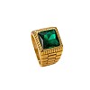 304 Stainless Steel & Cubic Zirconia Finger Rings FS-WG7376D-16-2