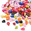 Opaque Acrylic Beads OACR-B036-07-1