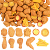 110Pcs 11 Styles Artificial Resin Model DJEW-SC0001-16-1
