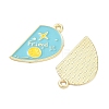 Alloy Enamel Pendants AL-CBA292F-01F-G-2