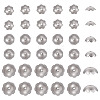 360Pcs 3 Styles 316 Stainless Steel Spacer Beads STAS-TA0005-35-3