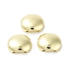 Oval Brass Beads KK-E102-25G-03-1