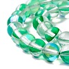 Synthetic Moonstone Beads Strands G-E573-02B-23-3