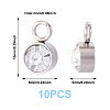 10Pcs Glass Rhinestone Charms STAS-TA0003-26F-3