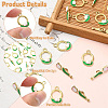 10Pcs Zinc Alloy Enamel Toggle Clasps FIND-CJ0004-98-3