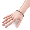 4.5mm Round Natural Maifanite/Maifan Stone Beads Stretch Bracelet BJEW-JB07088-04-3