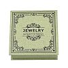 Floral Printed Paper Jewelry Display Magnetic Cases CON-K015-03C-02-1