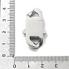 304 Stainless Steel Bayonet Clasps STAS-B082-01D-P-3