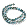 Handmade Dichroic Foil Glass Beads Strands DICH-U001-02G-2