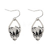 Zinc Alloy Dangle Earrings for Women WG56DA6-01-5