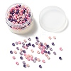 300Pcs Baking Painted Pearlized Glass Pearl Round Beads HY-FS0001-01A-2