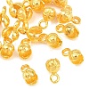 Brass Bead Tips KK-N0002-04G-2