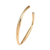 304 Stainless Steel C-Shaped Cuff Bangles for Women BJEW-G759-02G-2