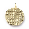 Brass Micro Pave Cubic Zirconia Pendants ZIRC-G157-03D-01G-2