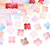 50Pcs Dyed & Heated Glass Bead Caps GLAA-TADJ0001-15-2