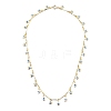 Star with Evil Eye Charm Necklace & Bracelet Jewelry Sets SJEW-JS01131-10