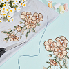 2Pcs Flower Clothing Patches DIY-GF0012-86B-4