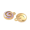 304 Stainless Steel Enamel Pendants STAS-I346-53G-2