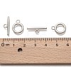 Alloy Toggle Clasps LS-TIBE-EA774Y-P-RS-2