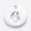Non-Tarnish 304 Stainless Steel Pendants LS-STAS-F233-06-P-1