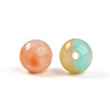 Two Tone Resin Beads RESI-N042-10mm-11-2