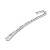 Tibetan Style Alloy Bookmark Findings PALLOY-XCP0001-42-RS-2