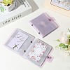 2Pcs PVC Mini Photocard Holder Book AJEW-SP0002-20B-04-3