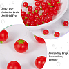 60Pcs PVC Imitation Fruit DJEW-OC0001-49B-4