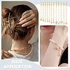 12Pcs 12 Styles Brass Chain Extender KK-ME0004-24-4