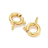 Brass Spring Ring Clasps KK-H532-24B-G-2