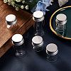 40Pcs 4 Styles Round Glass Storage Containers sgGLAA-SZ0001-22-7