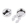 Brass Cufflinks KK-T074-63P-01-NR-3