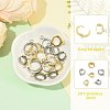 16Pcs 201 Stainless Steel Huggie Hoop Earrings Findings STAS-FS0002-26C-3