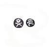 Polymer Clay Cabochons MRMJ-WH0073-52A-2