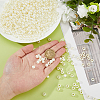 500Pcs Imitation Pearl Acrylic European Beads OPDL-DC0001-02-3