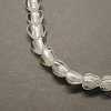 Handmade Silver Foil Glass Beads FOIL-R050-12x8mm-17-2