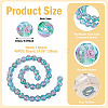 1 Strand Handmade Glod Sand Lampwork Beads Strands LAMP-TA0002-09G-4