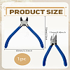1Pc Chromium Vanadium Alloy Steel Jewelry Pliers PT-LP0001-07-2