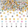 400Pcs 4 Styles Transparent Acrylic Beads TACR-TA0001-64-1