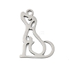 201 Stainless Steel Pendants STAS-F316-04P-01-1