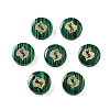 Synthetic Malachite Beads G-F775-D07-1