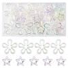 20Pcs 2 Styles Plated UV Acrylic Beads TACR-FS0001-61-1